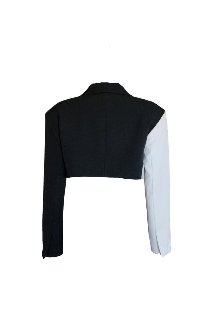 Mimoza x Sovaye - Black and White Blazer